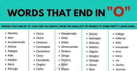 tagalog words ends with o|Tagalog words that end with o.